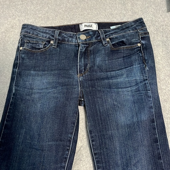 Paige Skyline Skinny Jeans Size 27 Low Rise Minimalist Basic Capsule Preppy - Picture 7 of 10